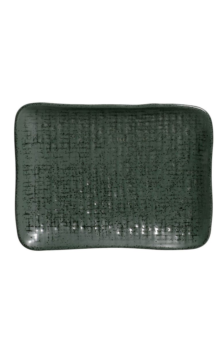 Porto Brasil Rectangular Platter Juta Set of 4, Main, color, Greenery