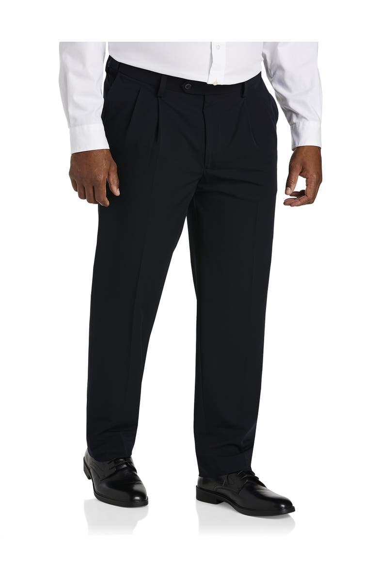 Big & Tall Easy Stretch Pleated Dress Pants