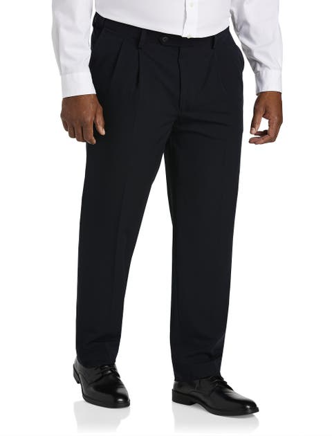 Big & Tall Easy Stretch Pleated Dress Pants