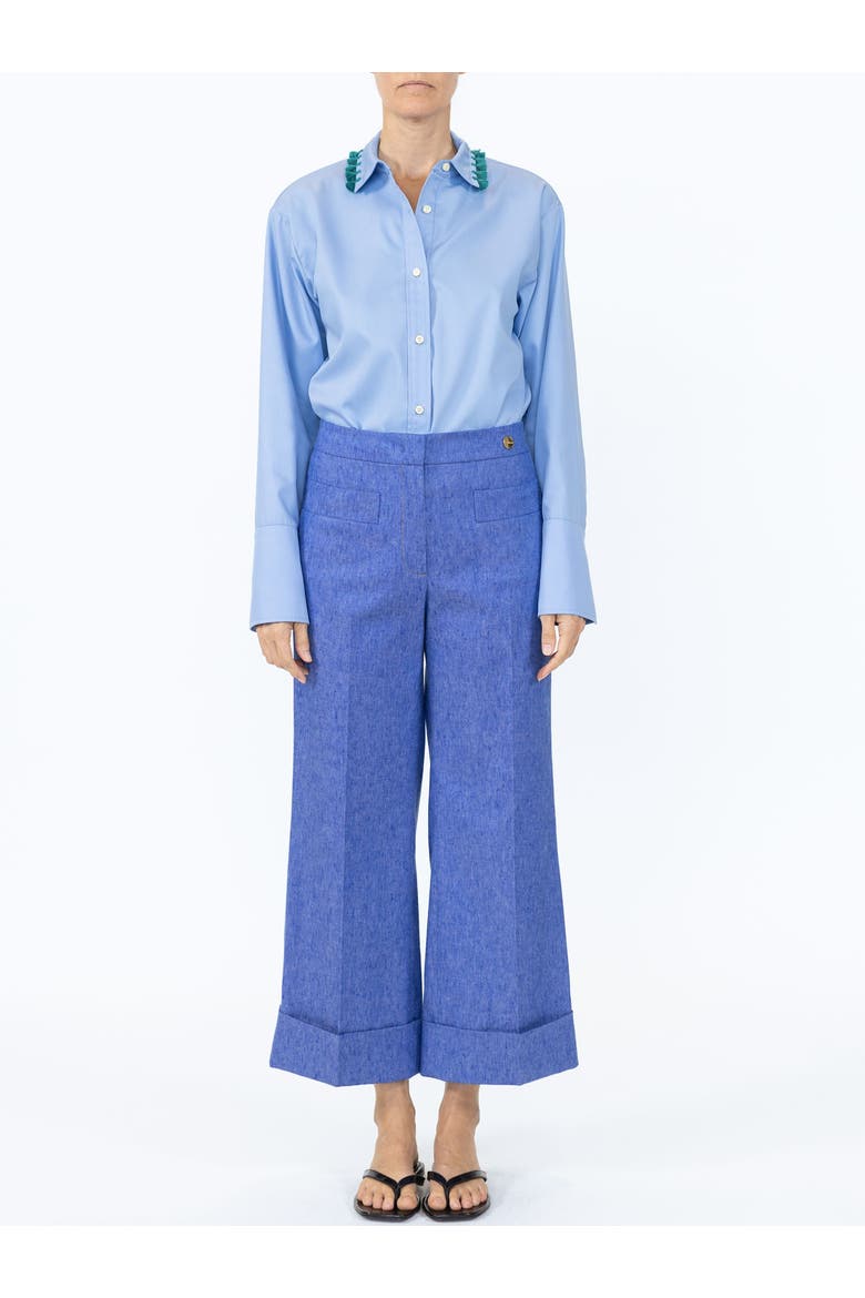 Brody Crop cuff pant, Alternate, color, Vintage Indigo