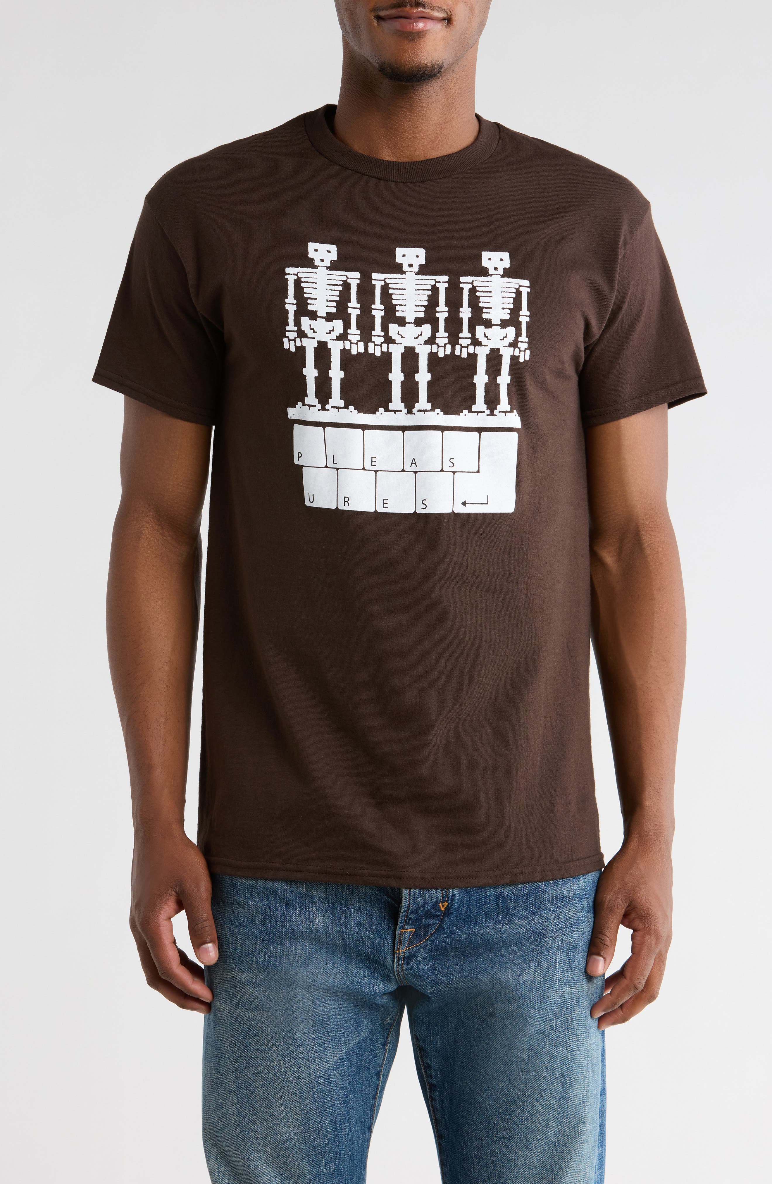 PLEASURES Keyboard Graphic T-Shirt