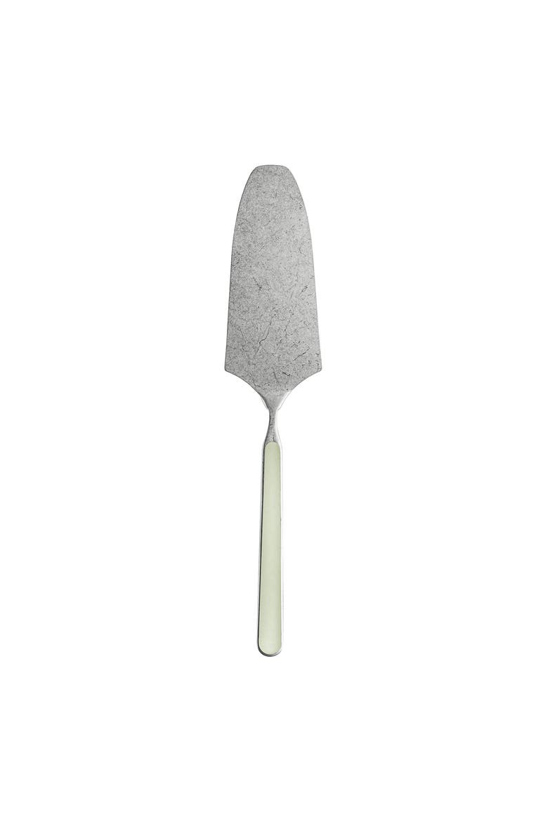 Fantasia Pewter Cake Server, Main, color, Sage