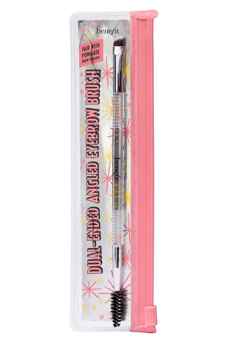 Benefit Dual-Ended Angled Eyebrow Brush, Alternate, color, NO COLOR