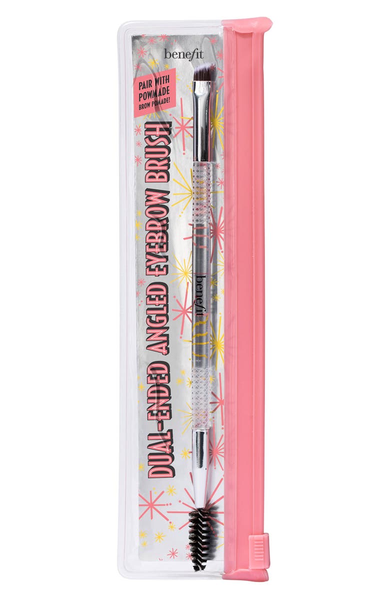 Benefit Cosmetics Benefit Dual-Ended Angled Eyebrow Brush, Alternate, color,