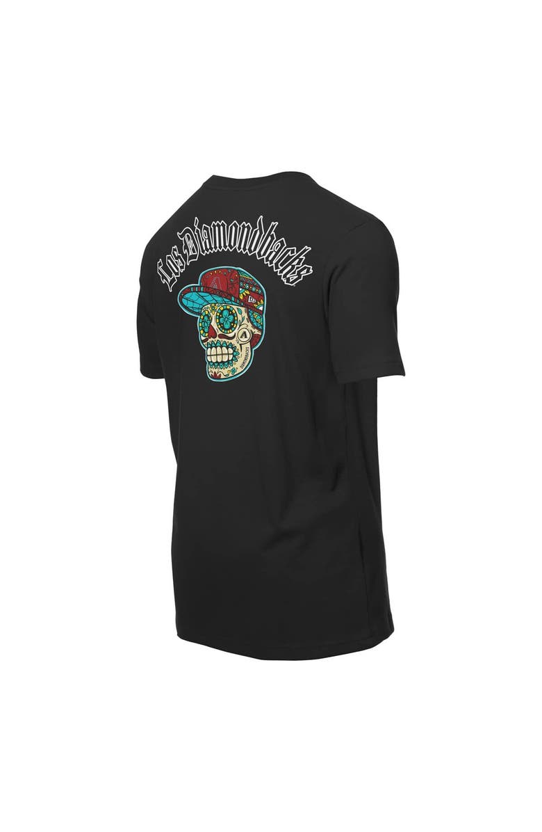 New Era Men's New Era Black Arizona Diamondbacks Sugar Skulls T-Shirt, Alternate, color, 