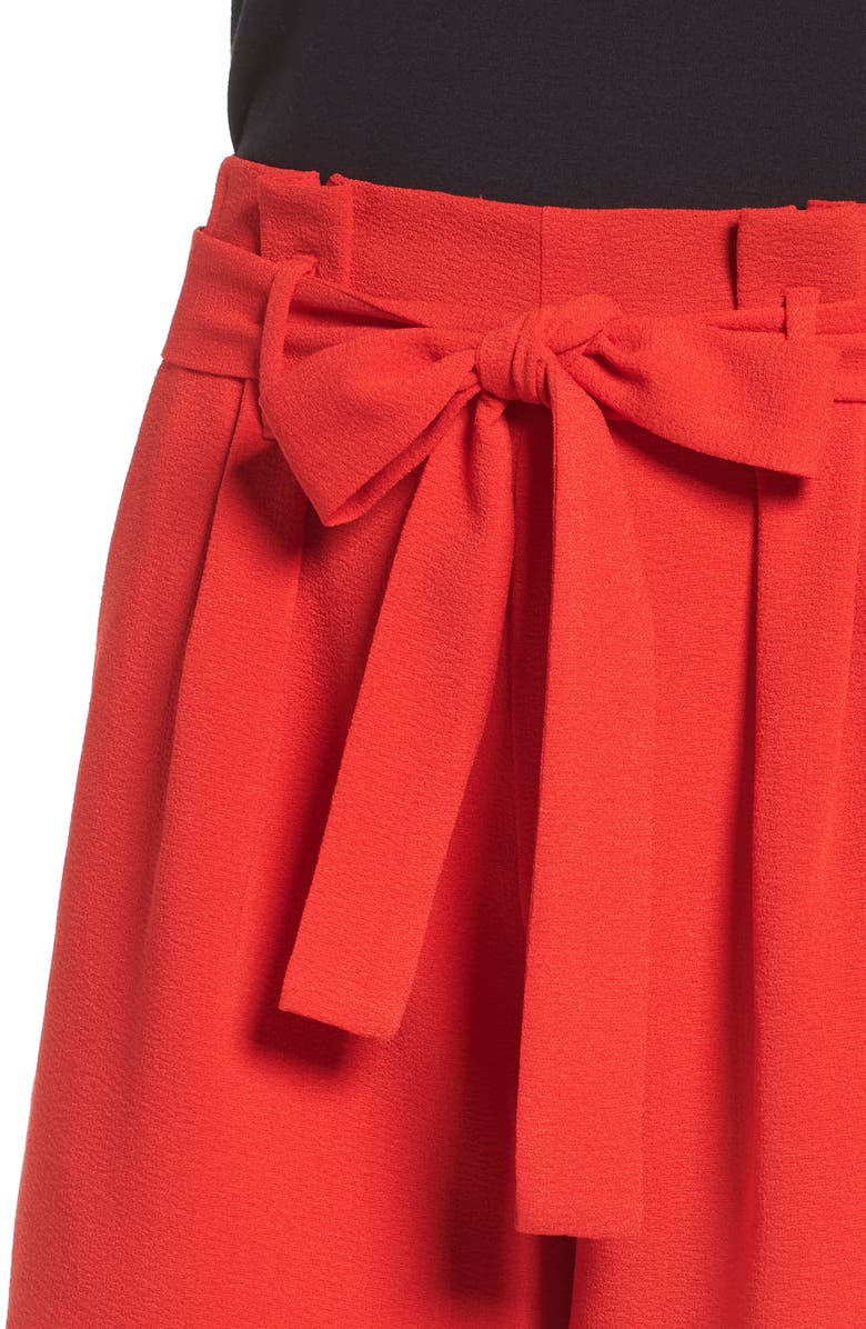 Leith Tie Waist Shorts, Alternate, color, 