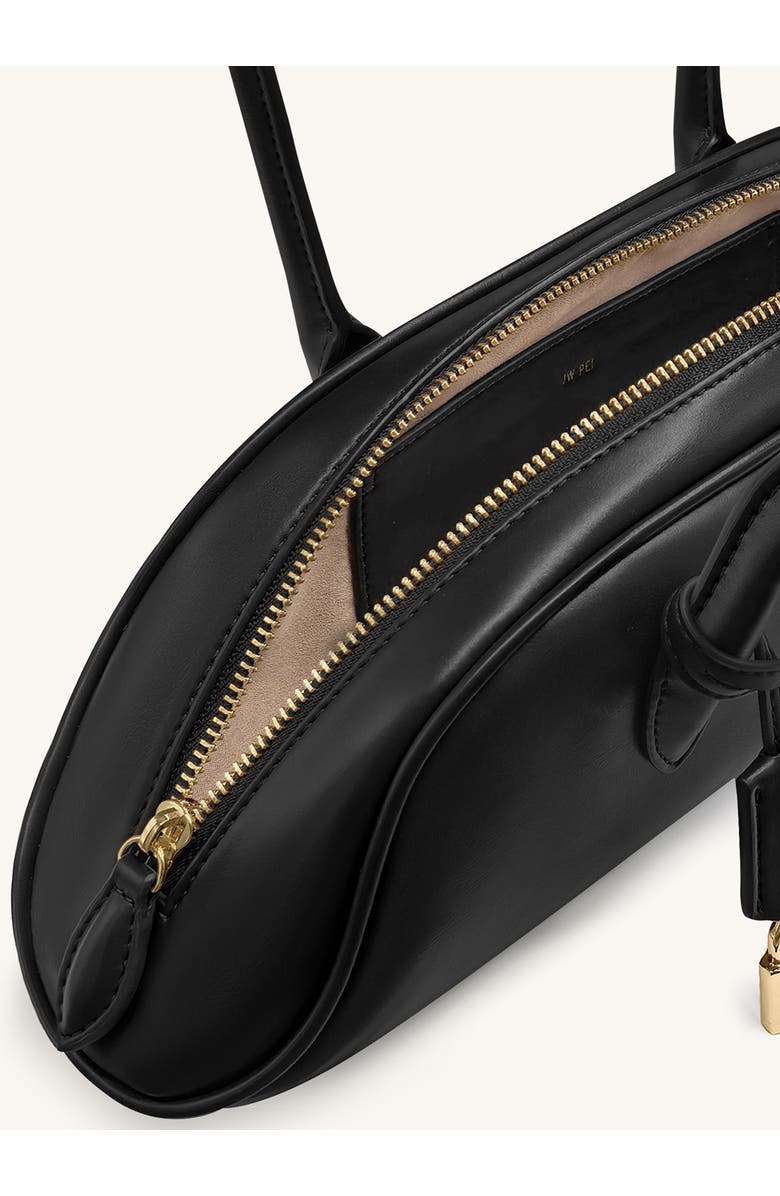 JW PEI Zora Faux Leather Shoulder Bag, Alternate, color, Black