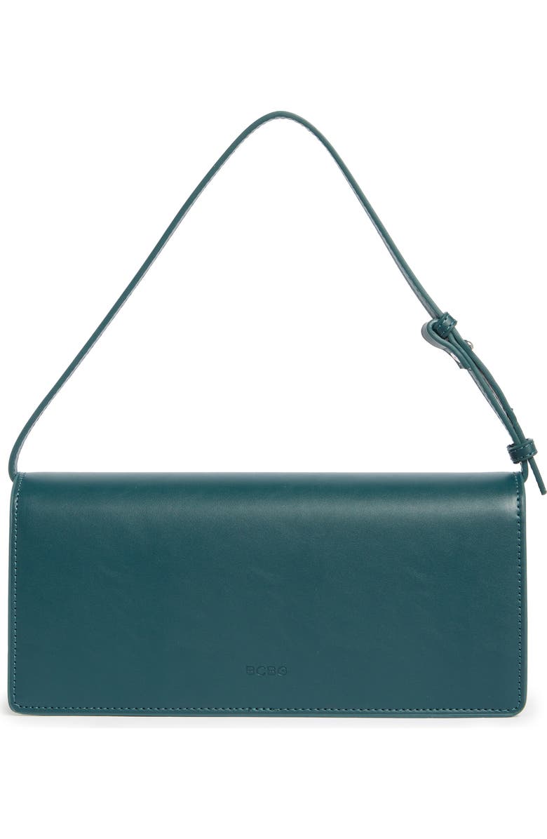 BCBG Clutch Shoulder Bag, Alternate, color, Teal Glass