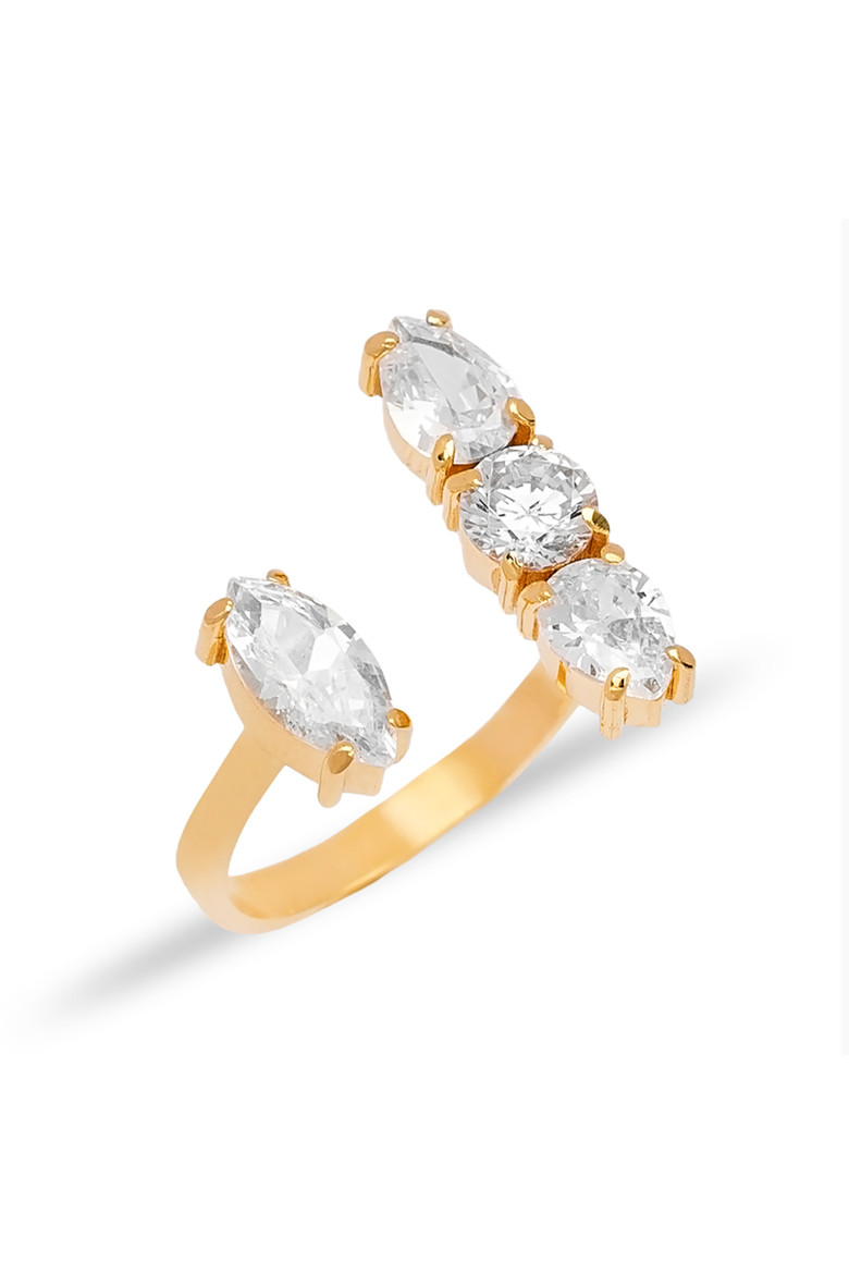 Seraphine Ring, Alternate, color, Gold