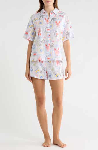 Abound Patterned Shortie Pajamas