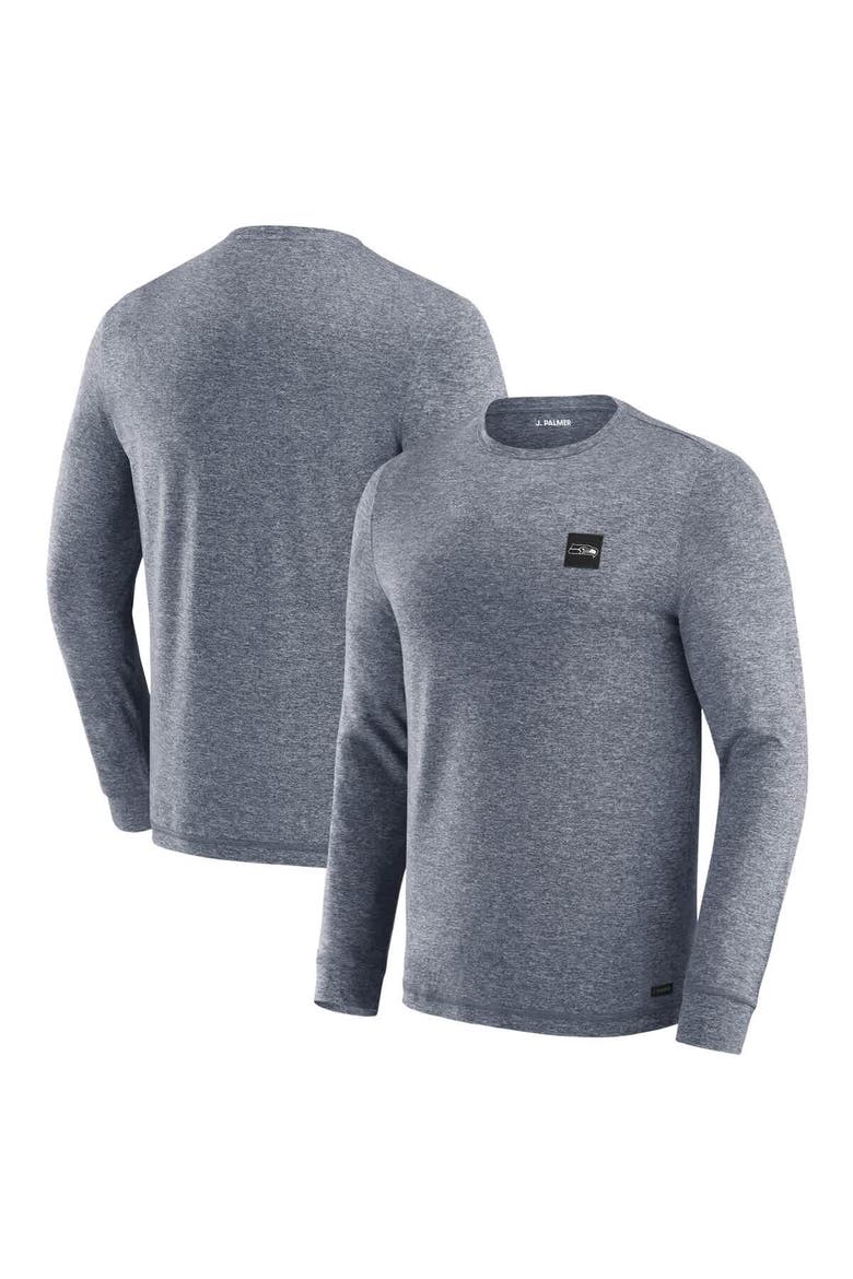 Men's J. Palmer Navy Seattle Seahawks Four Down Long Sleeve T-Shirt, Main, color, Navy