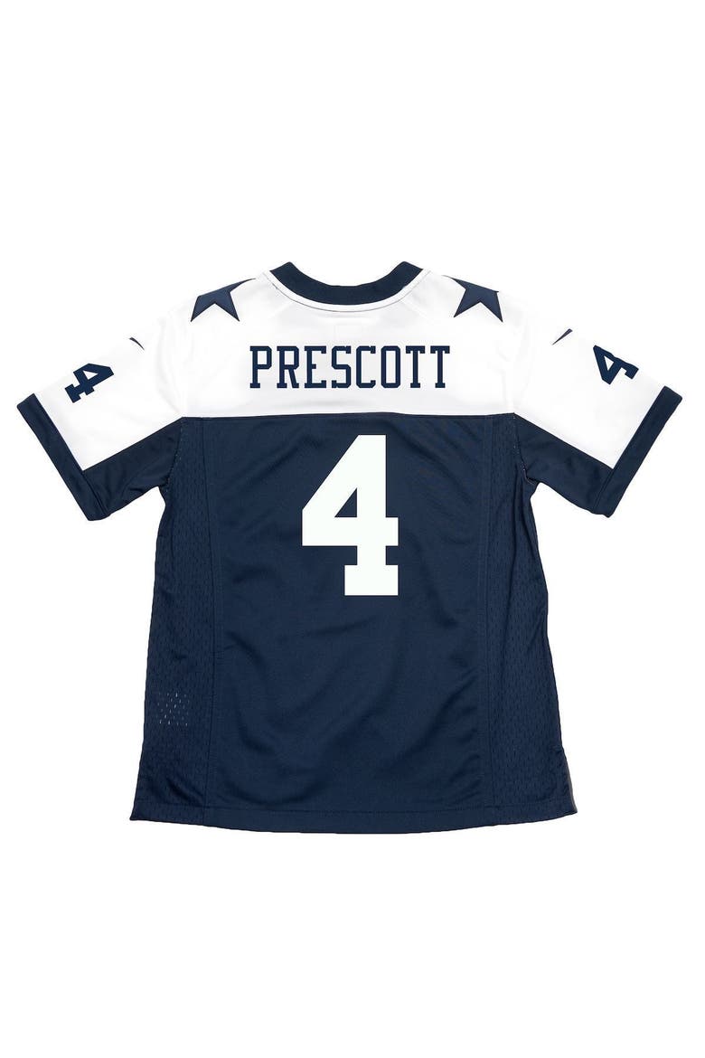 Youth Nike Leighton Vander Esch White Dallas Cowboys Color Rush Game Jersey, Alternate, color, NAVY