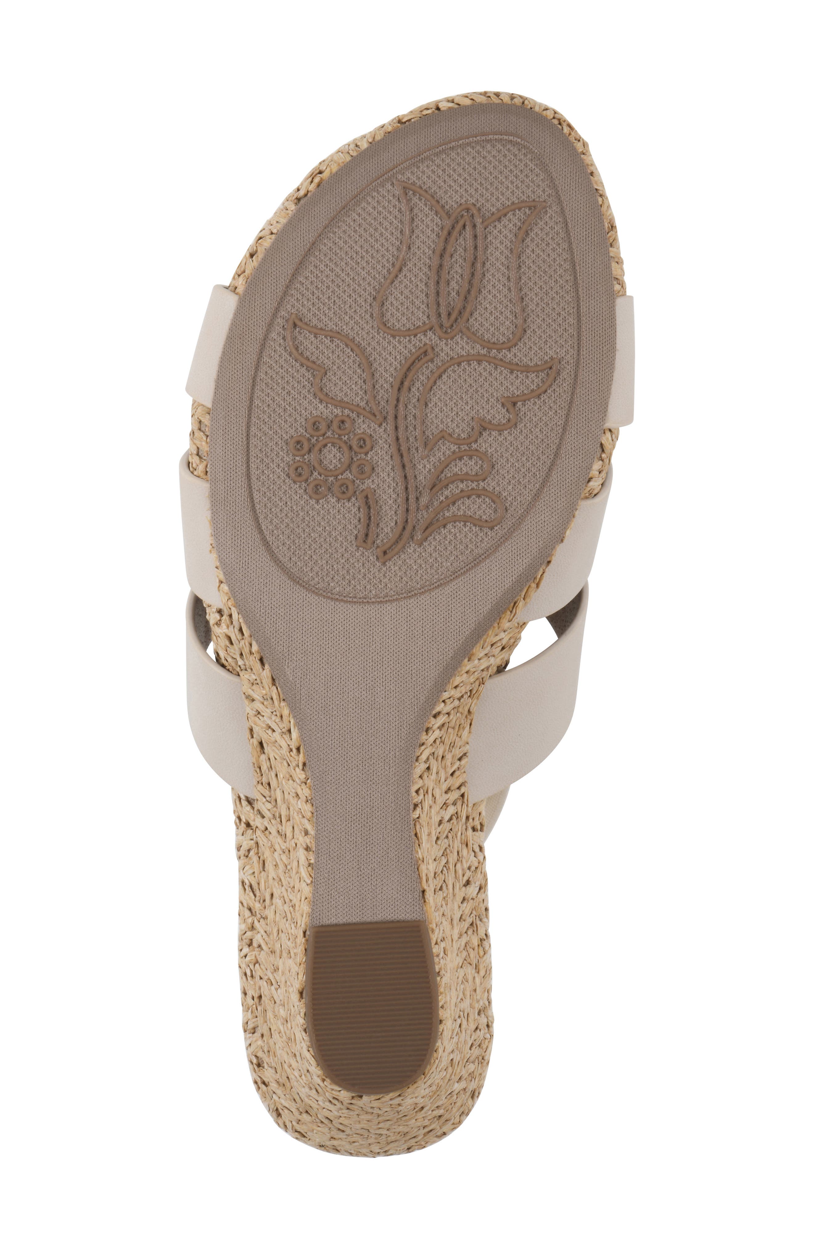 Atavi Wedge Espadrille Sandal, Alternate, color, EGGSHELL/ SMOOTH