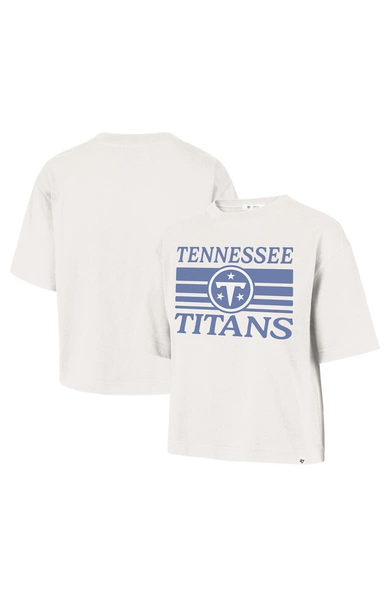 '47 Women's '47 Stone Tennessee Titans Go Team T-Shirt, Main, color, Stone