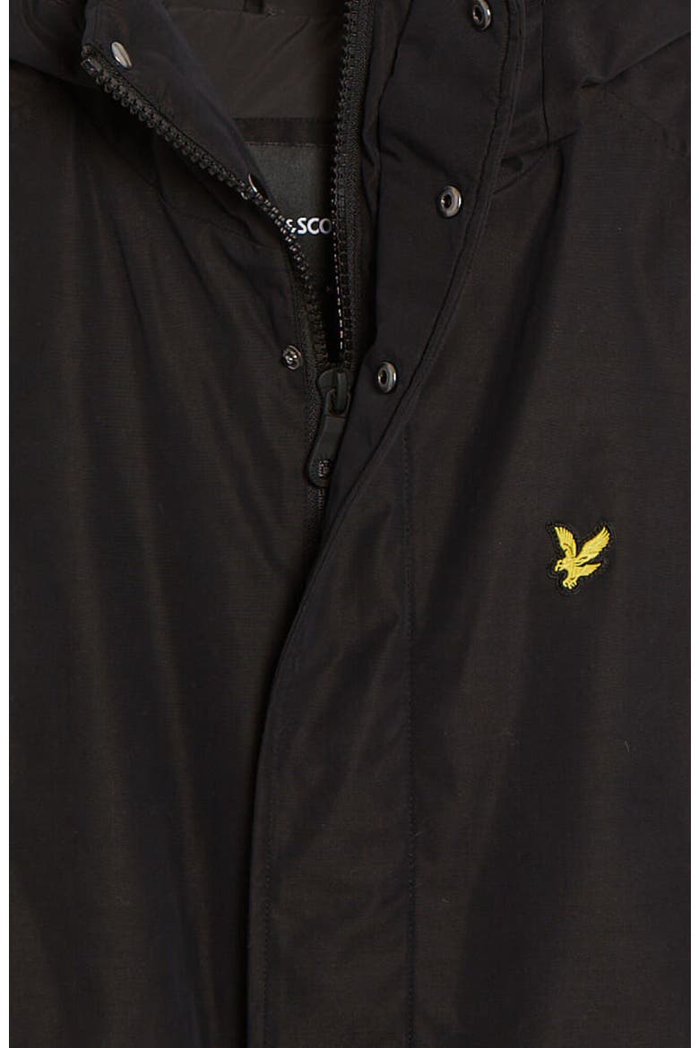 Long Sleeve Hooded Membrane Parka, Alternate, color, Jet Black