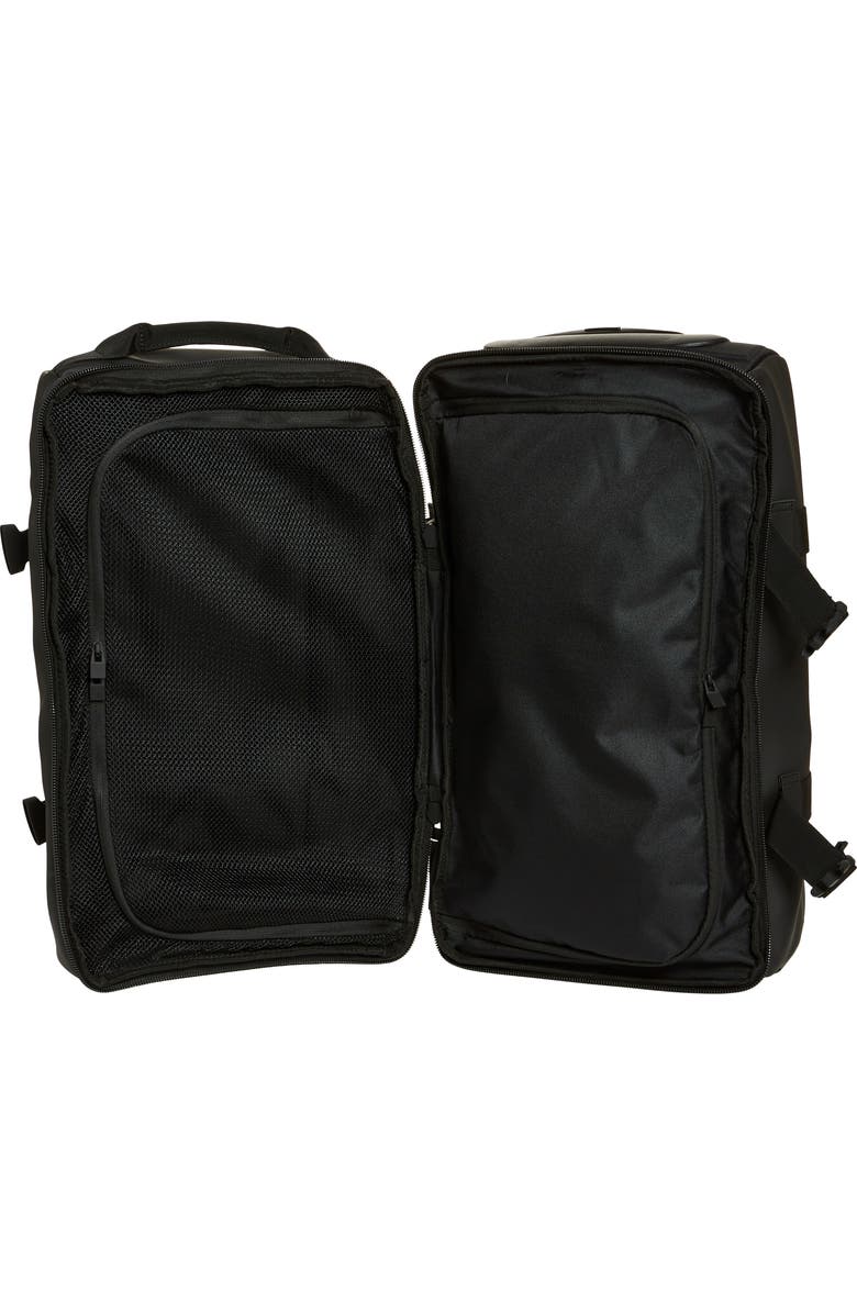 Rains Small Travel Waterproof Carry-On Luggage, Alternate, color, Black