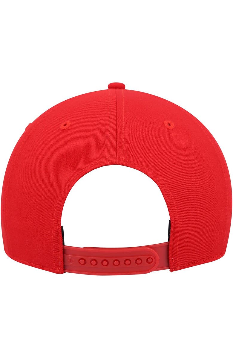 '47 Men's '47 Red Chicago Bulls Hitch Snapback Hat, Alternate, color, Red