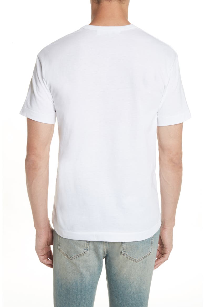Outline Heart Graphic Tee, Alternate, color, WHITE