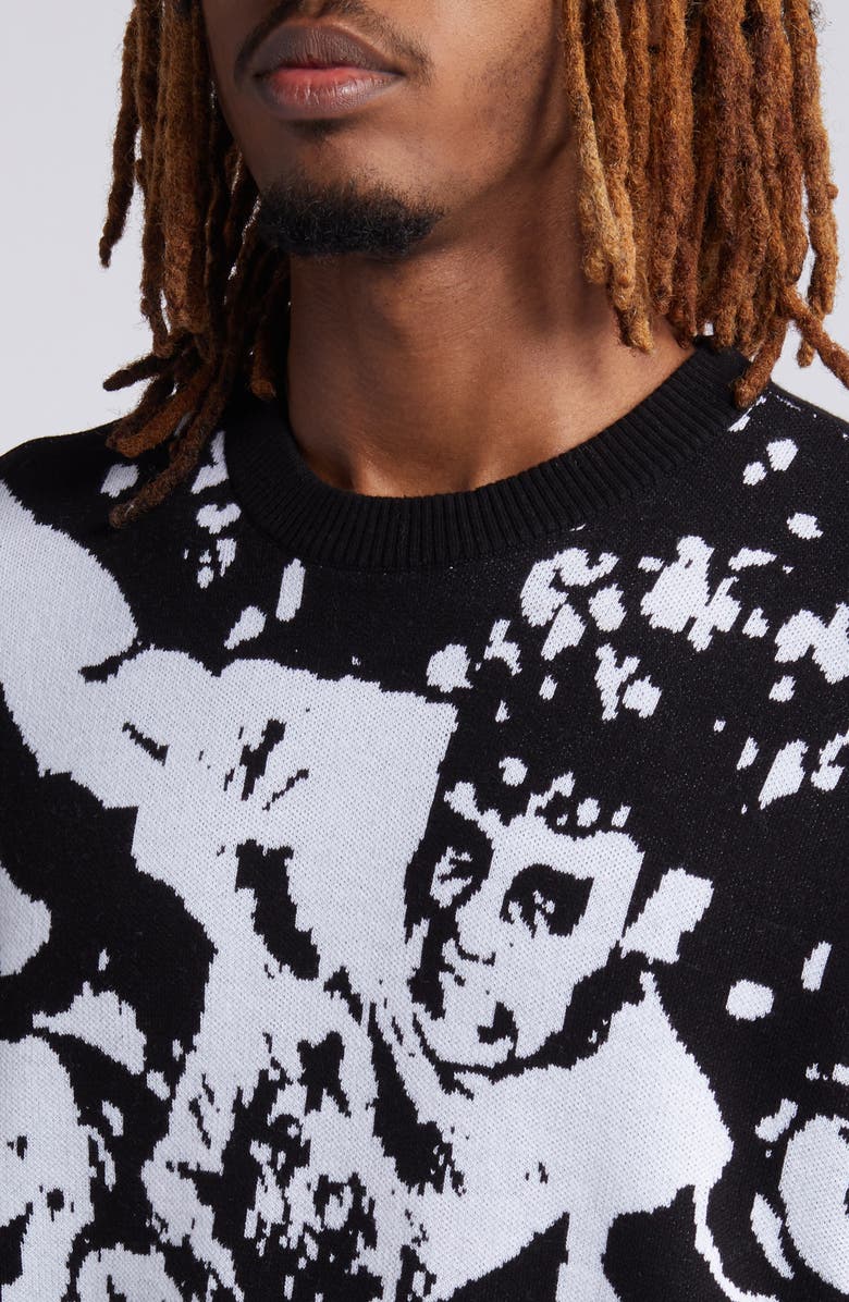 Obey Crowd Surfing Sweater, Alternate, color,