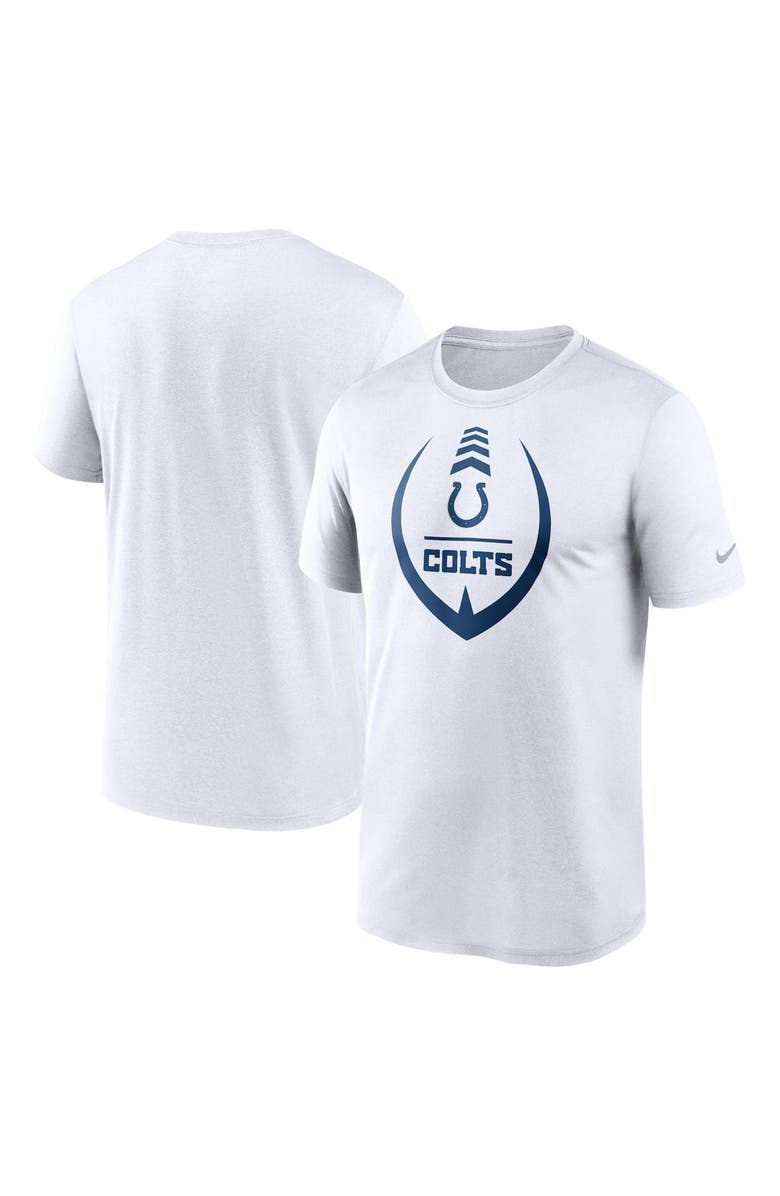 Nike Men's Nike White Indianapolis Colts Icon Legend Performance T-Shirt, Main, color, 