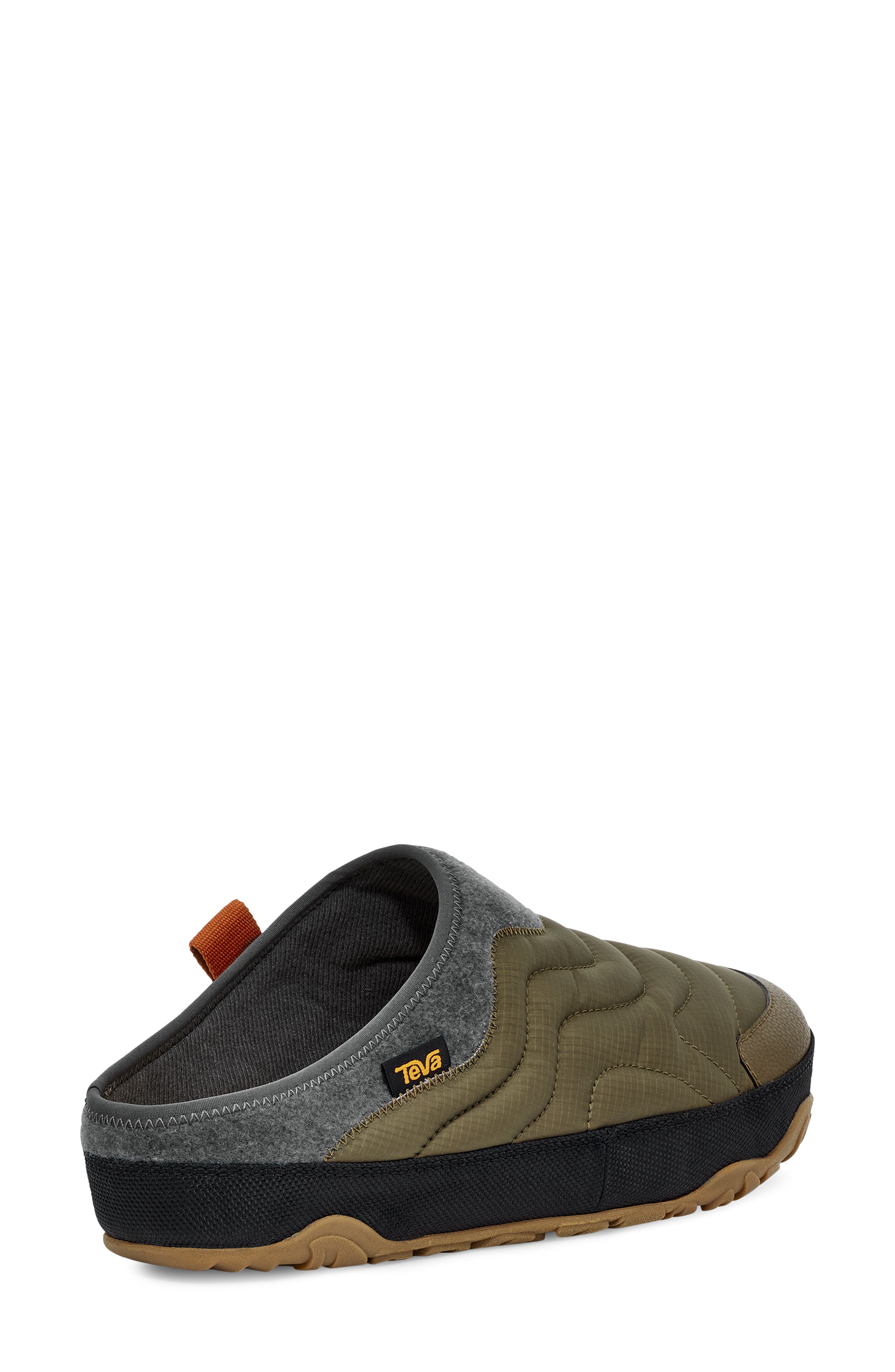 Teva ReEmber Terrain Quilted Mule, Alternate, color, Dark Olive