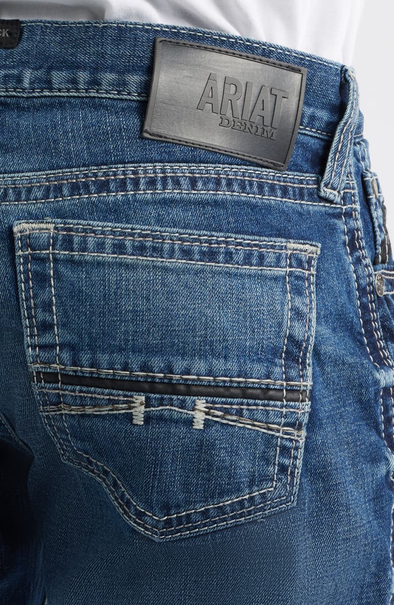 Ariat M7 Rocker Low Rise Straight Leg Jeans, Alternate, color, Silverton