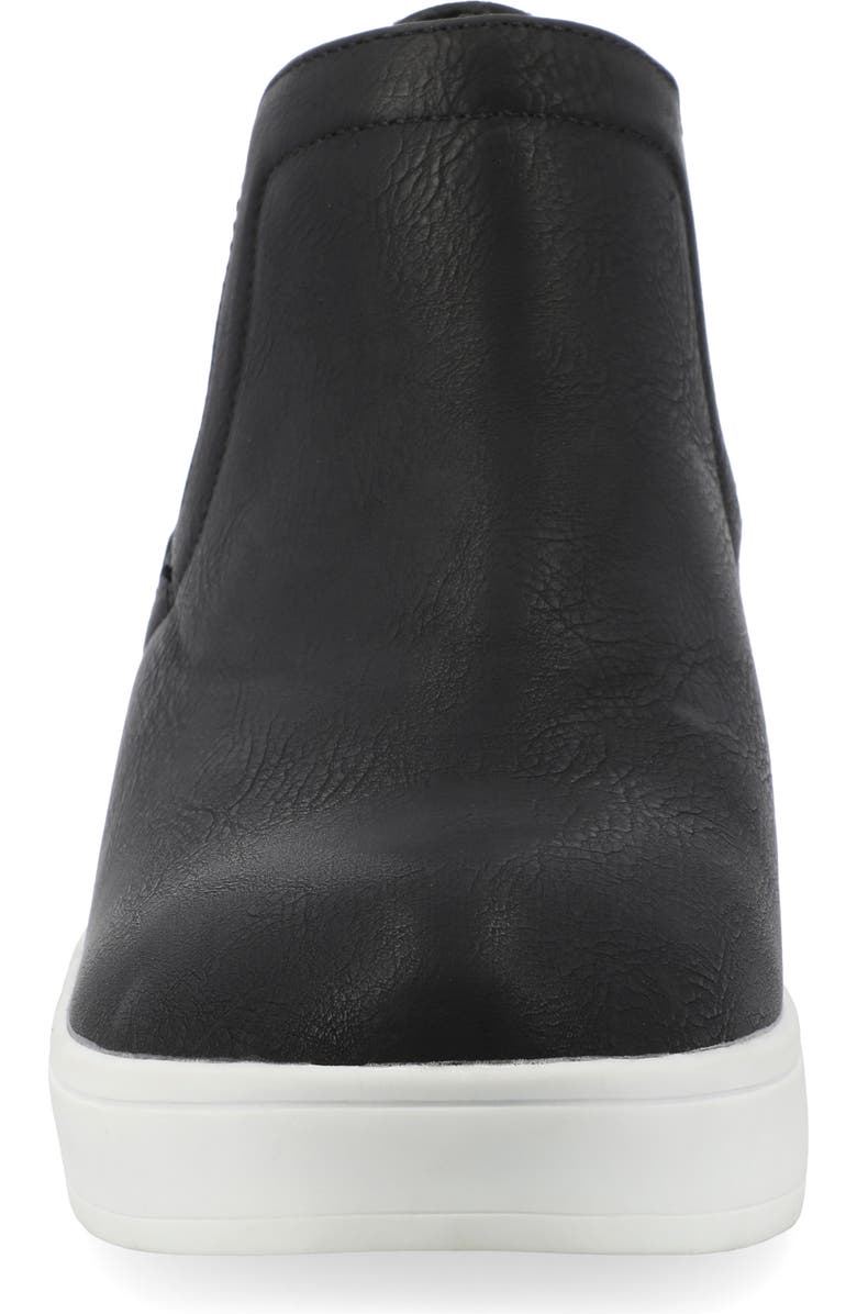 Journee Collection Cardi Wedge Platform Sneaker - Wide Width, Alternate, color,