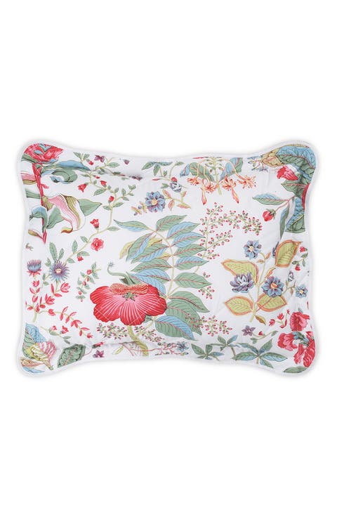 Pomegranate Quilted Boudoir Pillow