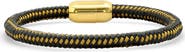 STEELTIME Men's Braided Leather Bracelet