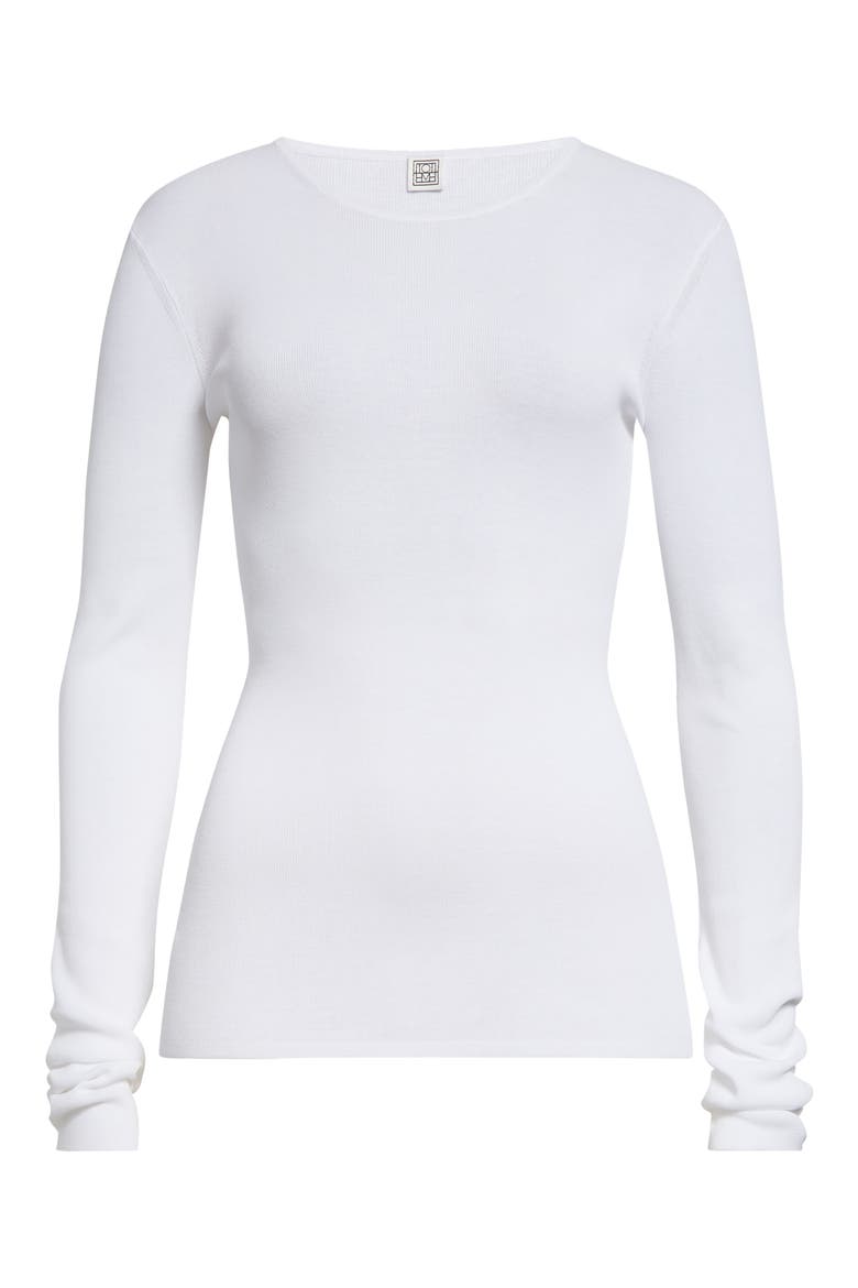 Compact Organic Cotton Top, Alternate, color, WHITE