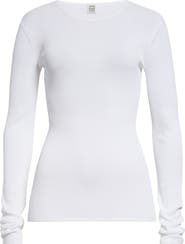 TOTEME Compact Organic Cotton Top