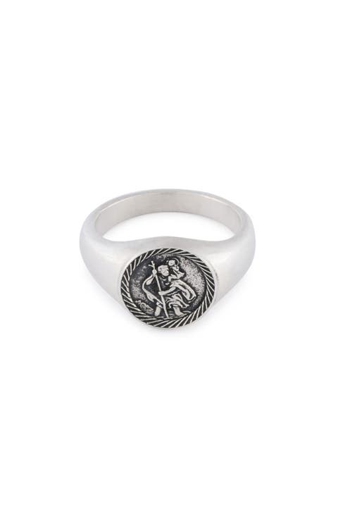 St. Christopher Signet Ring