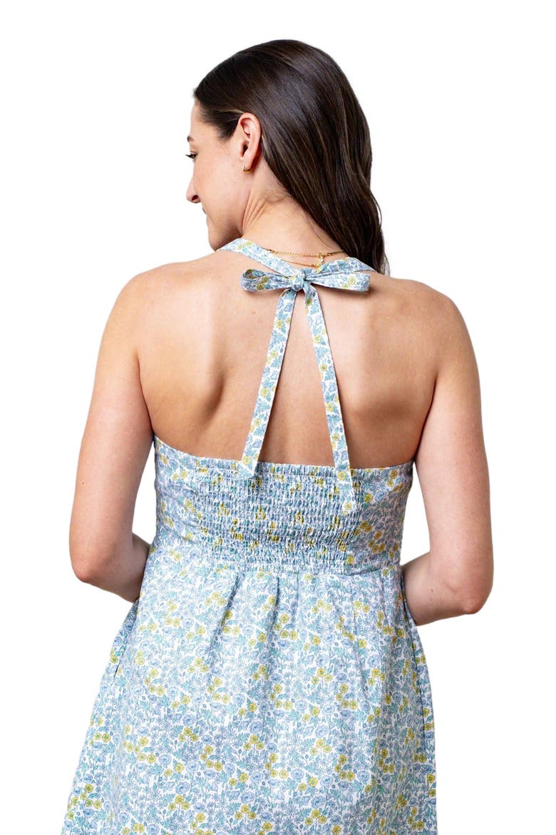 Womens' Halter Dress, Alternate, color, Multi Summer Floral