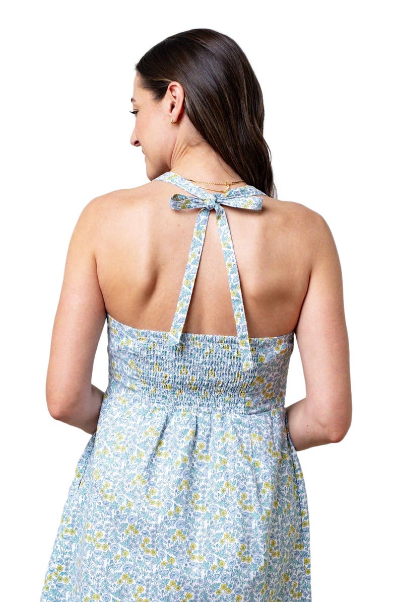 Hope & Henry Womens' Halter Dress, Alternate, color, Multi Summer Floral
