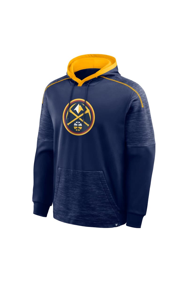 FANATICS Men's Fanatics Navy Denver Nuggets Pick & Roll Defender Pullover Hoodie, Alternate, color, Navy