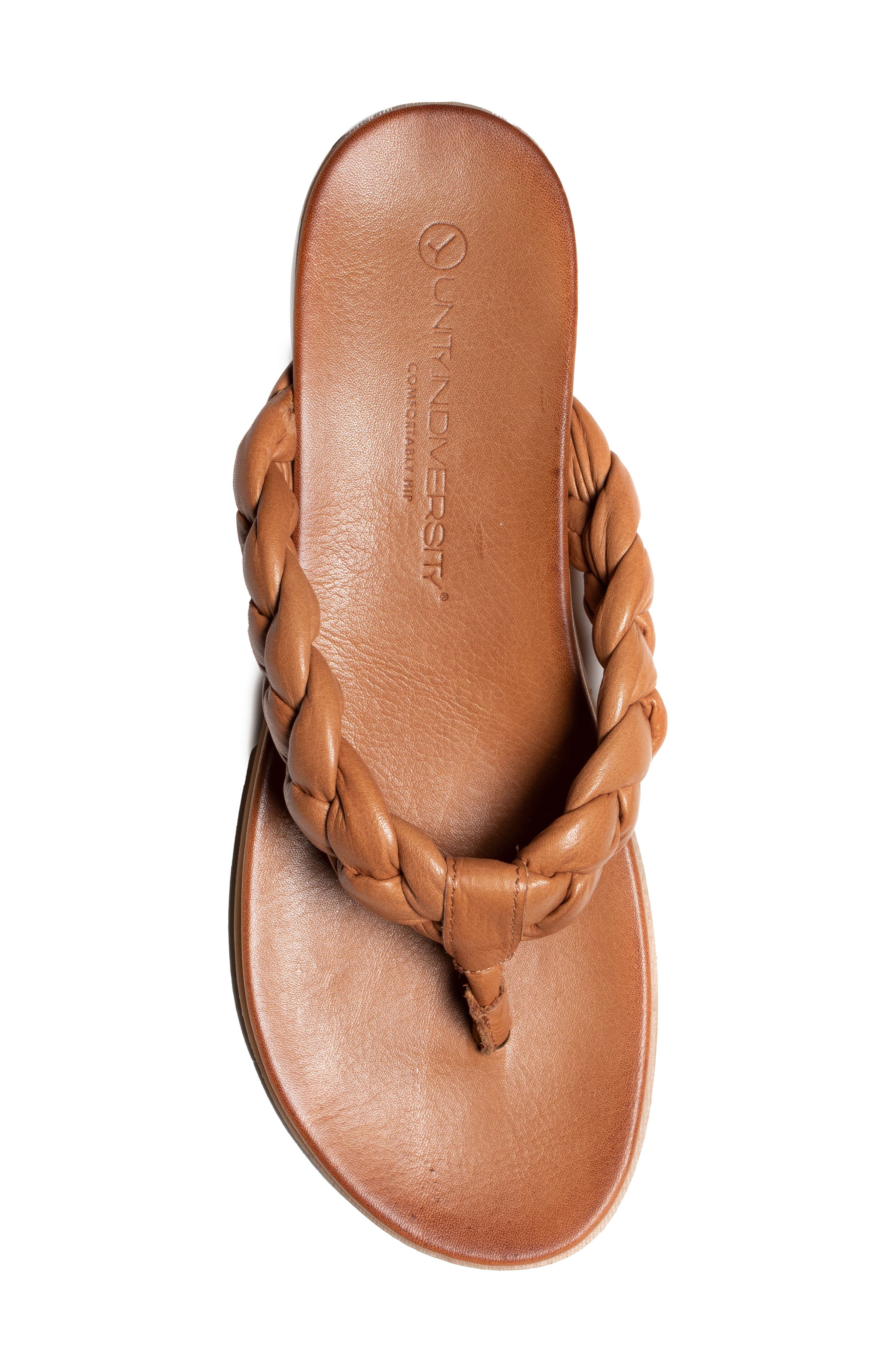 Diona Flip Flop, Alternate, color, CUOIO