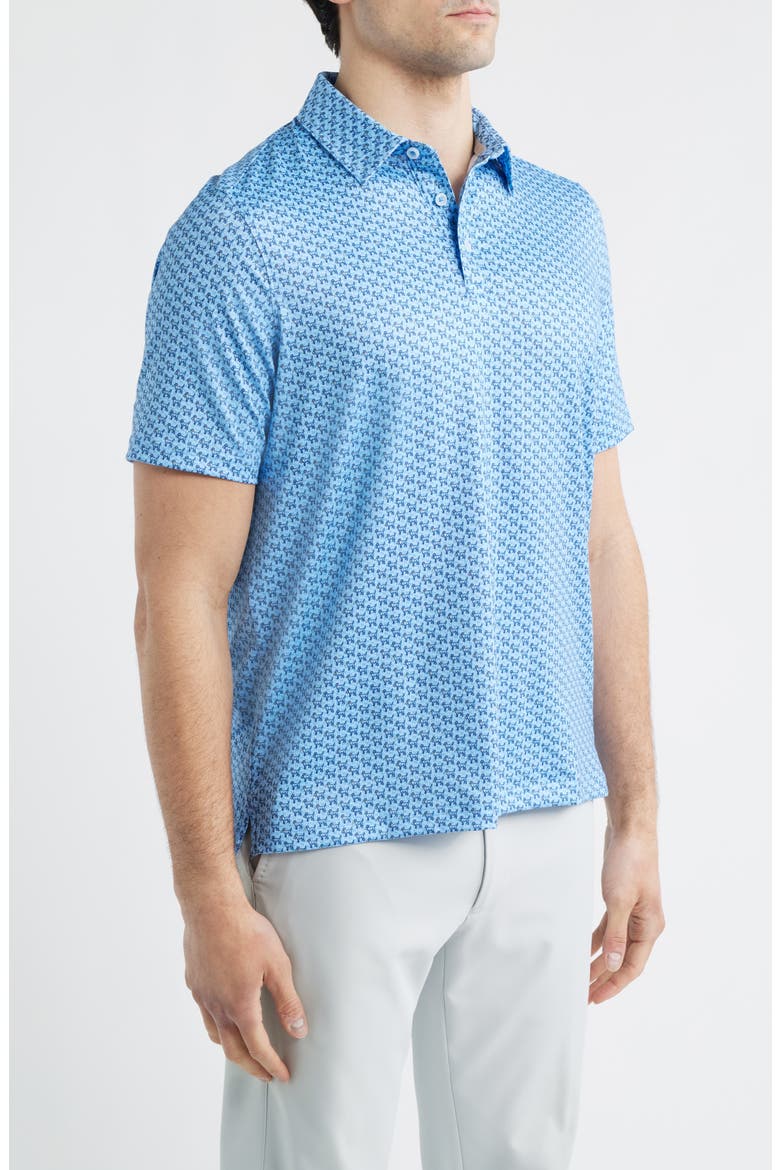 XC® Apex Performance Polo, Alternate, color, BLUE RETRIEVER
