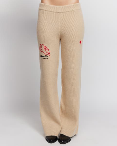 | Cupid Knit Pants , Beige , X-Small , 1