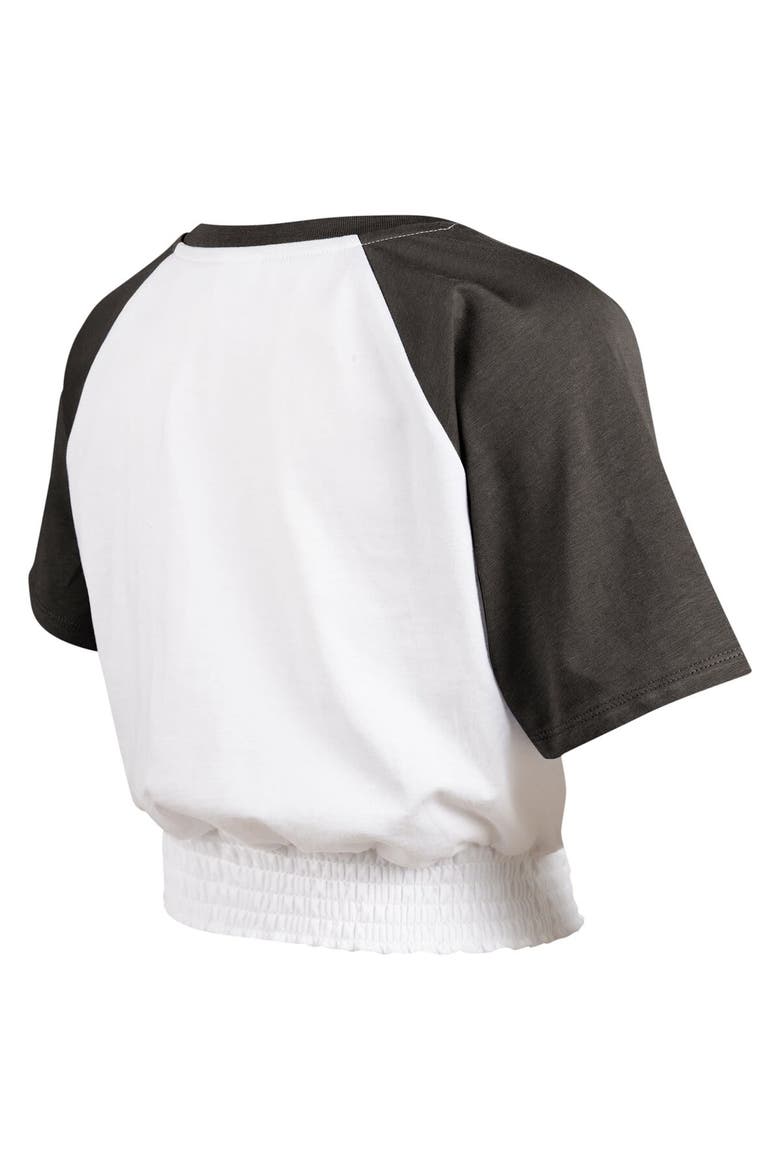 Youth White San Diego Padres On Base Fashion Raglan T-Shirt, Alternate, color, White