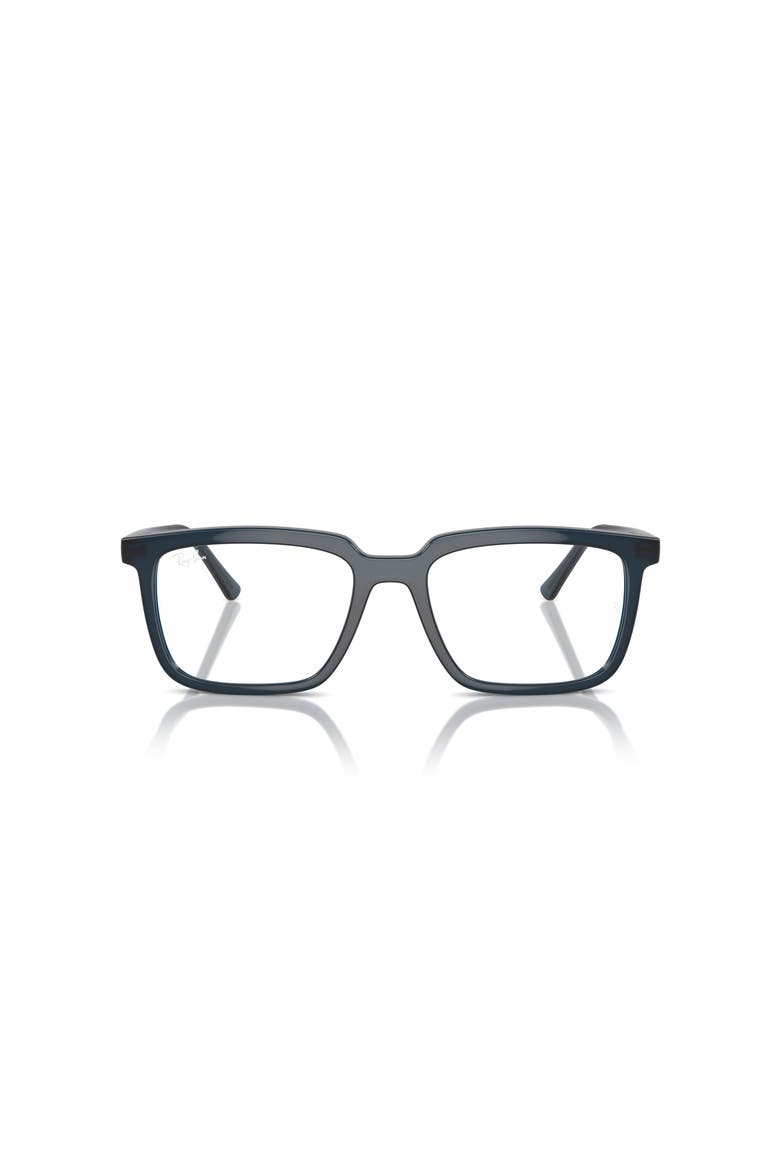 54mm Rectangle optical glasses, Alternate, color, Blue