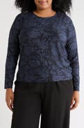 T Tahari Raglan Long Sleeve Top