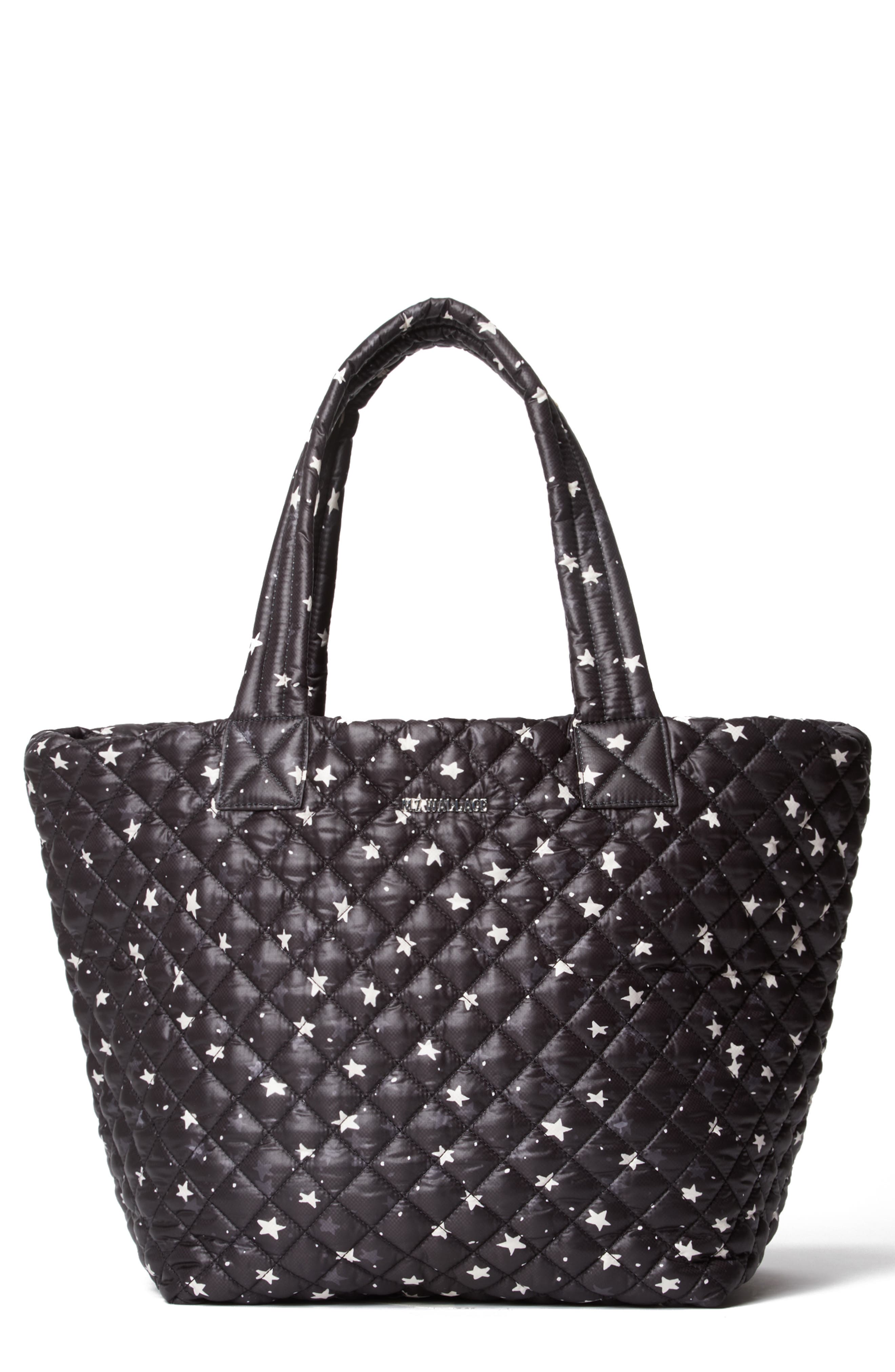 MZ Wallace Medium Metro Quilted Nylon Tote, Main, color, 