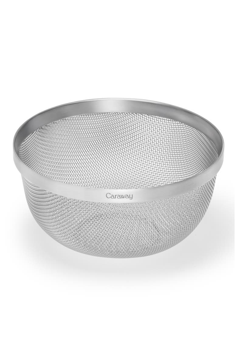 Small Stainless Steel Strainer, Main, color, STAINLESS STEEL
