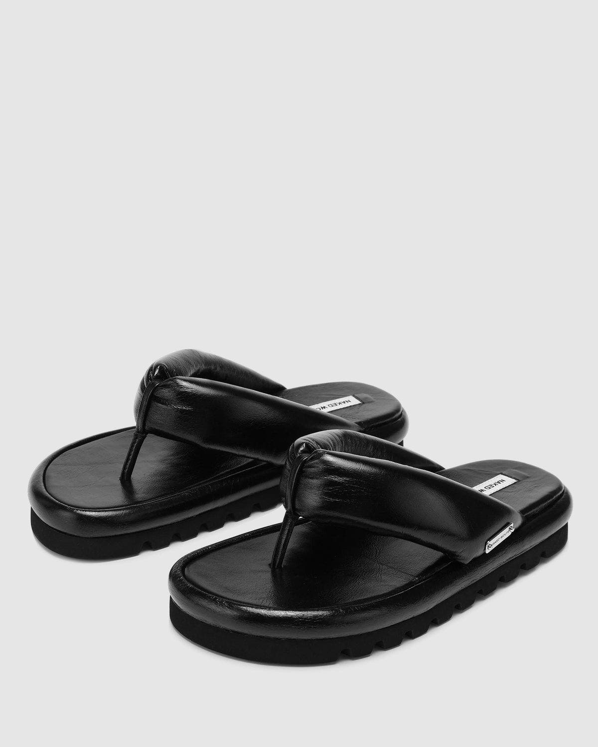Naked Wolfe Hilary Black Leather, Alternate, color, Black