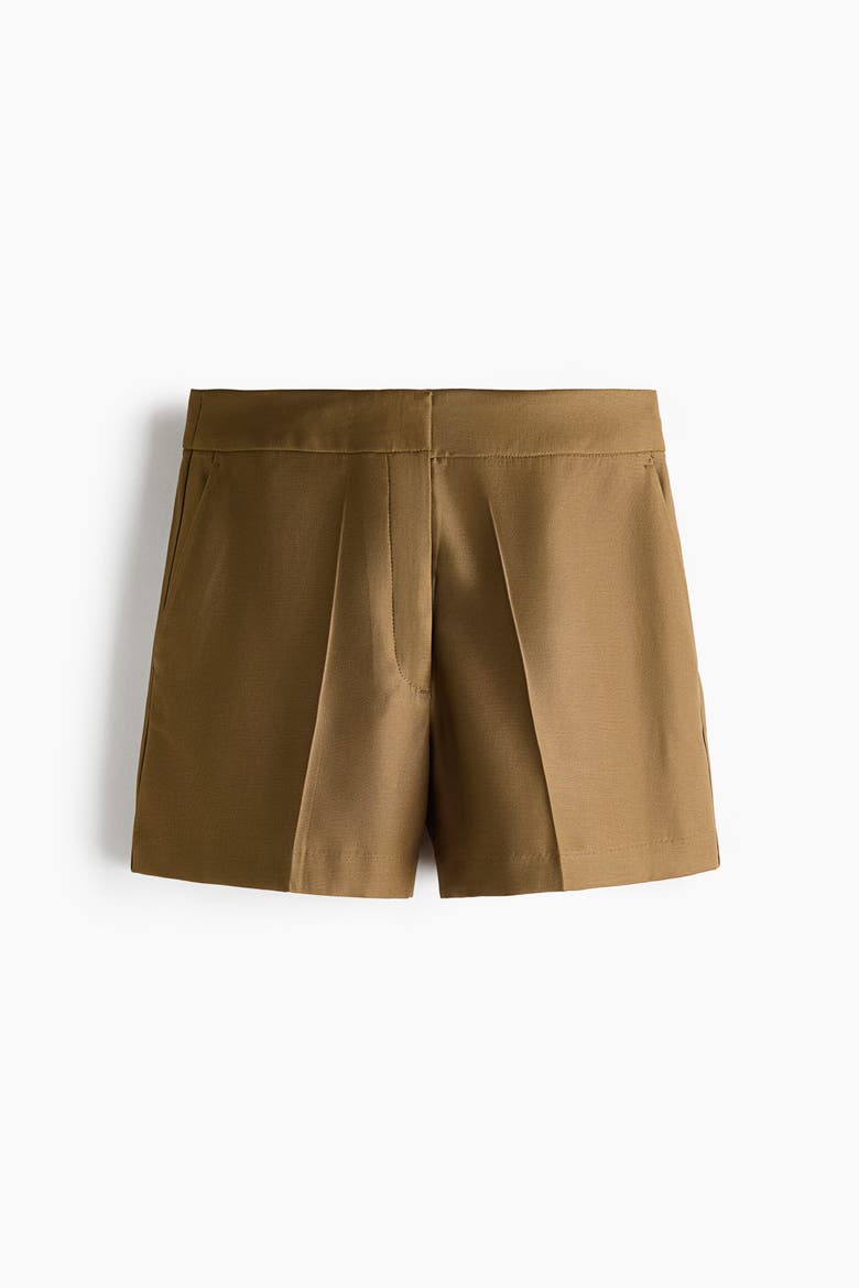 Dressy Shorts, Alternate, color, Khaki green