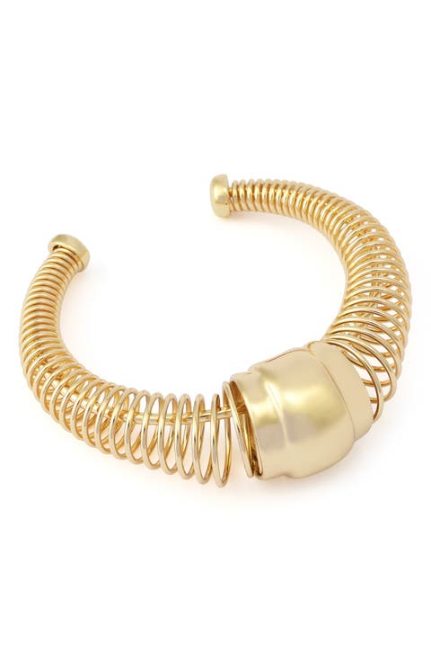 Coiled Cuff Bracelet