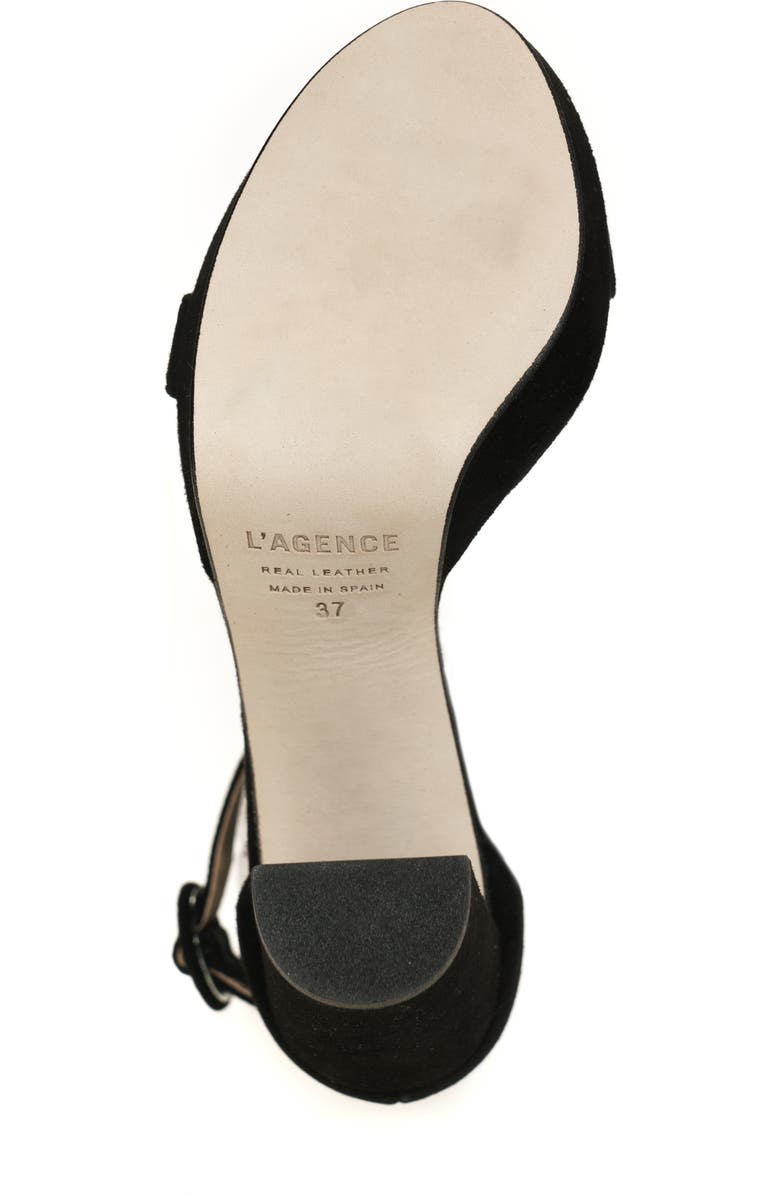 L'AGENCE Cecile Ankle Strap Sandal, Alternate, color,