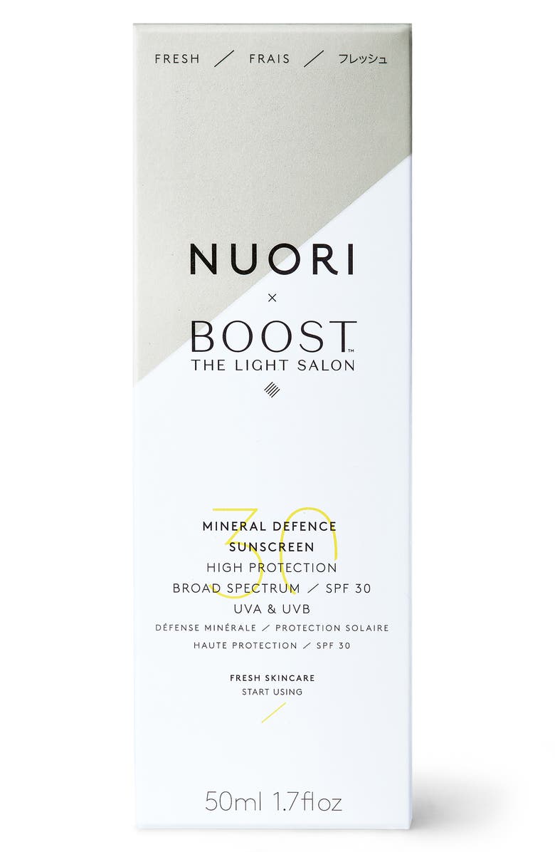 The Light Salon Mineral Defense Sunscreen SPF 30, Alternate, color, 