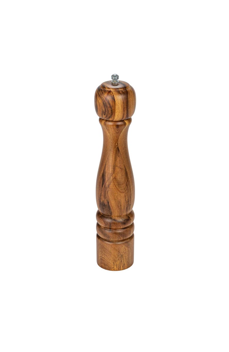 Storied Home Acacia Wood Salt and Pepper Mill, Natural, Main, color, Natural