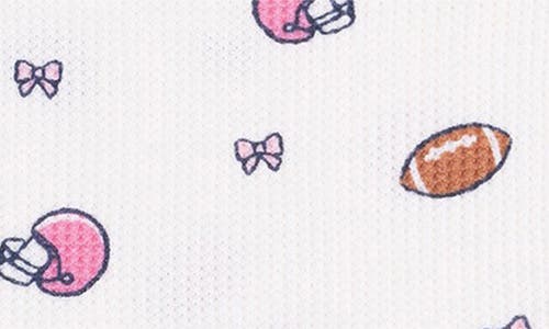 Angel Dear Footballs And Bows In White